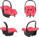 vidaXL Babyautostoel 42x65x57 cm rood - Babyautostoel - Babyautostoelen - Babyautostoeltje - Babyautostoeltjes