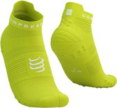 Pro Racing Socks v4.0 Run Low - Green Sheen/White