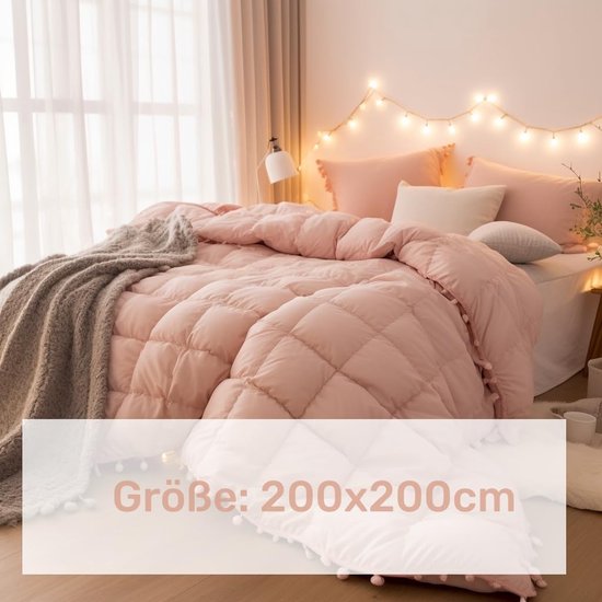 Eleganzzz Eazy Zomerdekbed Zonder Overtrek Microvezel - white swan/brown rice 140x200cm