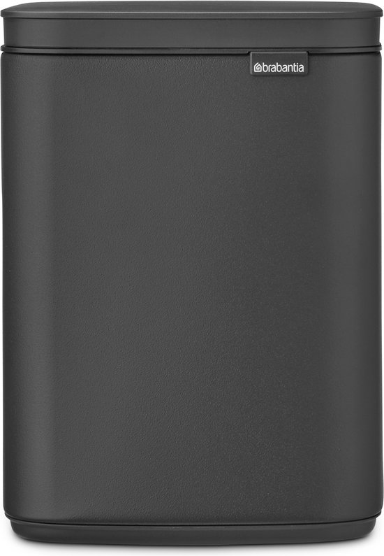 Foto: Brabantia bo prullenbak 4 liter mineral infinite grey