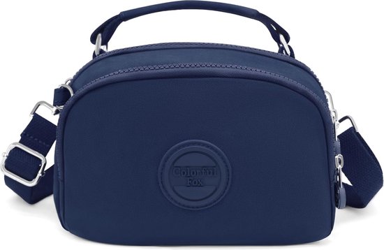 FORRICA Casual Schoudertas Vrouwen Grote Crossbody Handtas Dames Lichtgewicht Nylon Koerierstas Meerdere Zakken Roze