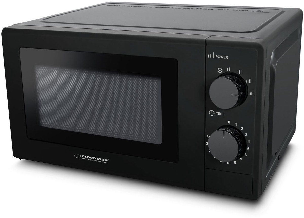 Esperanza ESTOFADO Zwart Solo-magnetron Aanrecht 20 l 700 W
