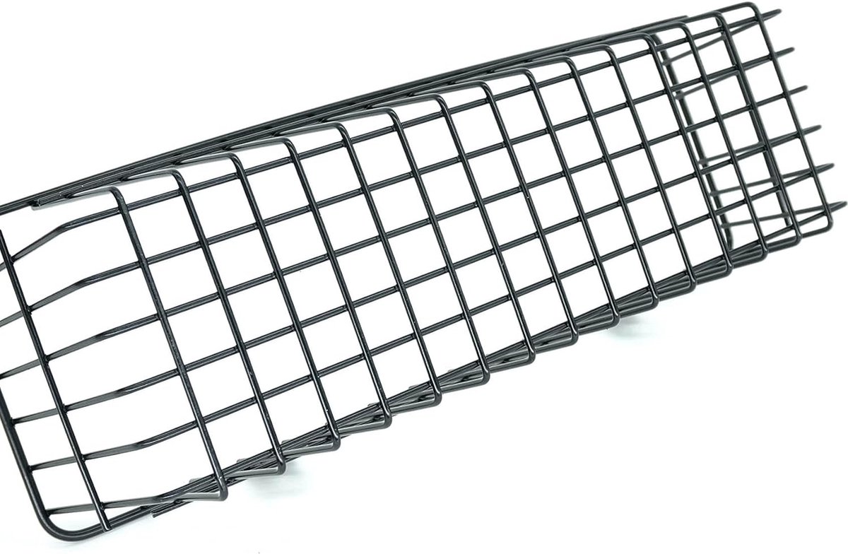 2 Pack Onder Plank Opslag Mand Opknoping Metalen Draad Organizer voor Keuken Kasten Planken Kast Witte Kleur Ruimtebesparende Oplossing