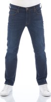 Lee Heren Jeans Broeken Daren Zip Fly regular/straight Fit Blauw 38W / 30L Volwassenen Denim Jeansbroek