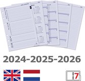 Kalpa 6207-24-25-26 A5 Organisateur Papier NL EN 2024 2025 2026