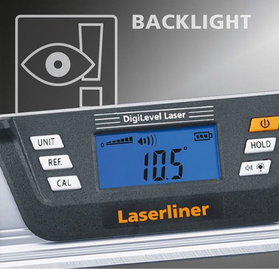 Laserliner DigiLevel-Laser G40 Digitale Elektronische waterpas - groene laser - 400mm - Laserliner