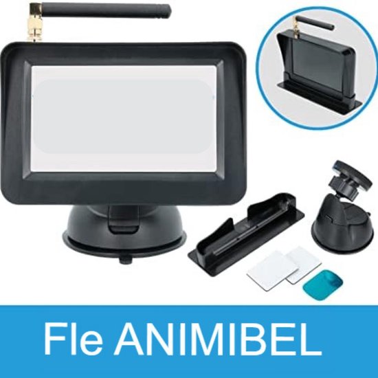 VECHTEL IPS HD 9 Zoll Rückfahrkamera Kit mit 4 Kameras 720P VECHTEL IPS HD 9 Zoll Rückfahrkamera Kit mit 4 Kameras 720P
