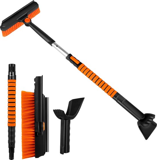 3-in-1 ijskrabber voor de auto, 3-in-1 ijsschraper voor de auto, met