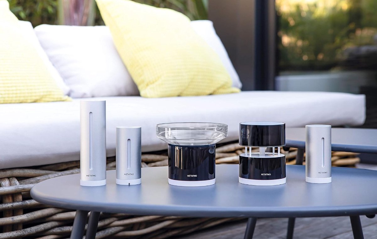 Anémomètre Connecté Netatmo - Mesure Vitesse Et Direction Du Vent - Pour Station Météo Netatmo