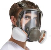 Anti-Fog 6800 Gasmasker Industrieel Schilderij Spuiten Gasmasker Veiligheidsfilter Stofdicht Full Face Formaldehyde Bescherming