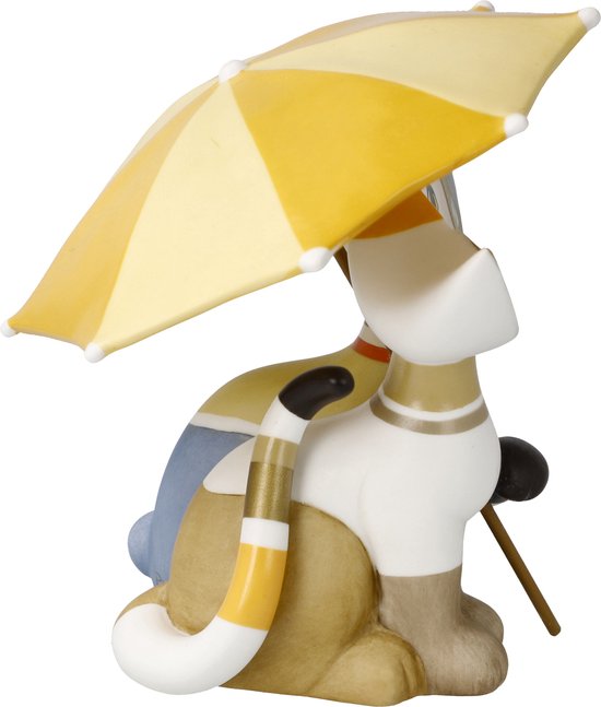 Goebel - Rosina Wachtmeister | Statue / figurine décorative Amici sotto l'ombrello | Porcelaine - 12cm - 2024
