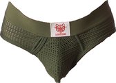 Barcode Berlin Snable Brief Olive - MAAT S - Heren Ondergoed - Slip voor Man - Mannen Slip