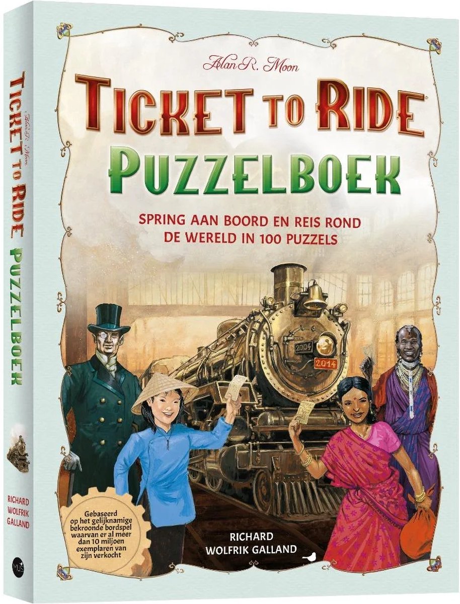 Ticket to Ride puzzelboek - MUS creatief