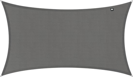 Rechthoekig Zonnezeil 170 X 250 Cm Blokkeert Effectief Zonlicht En Uv Stralen Schaduwdoek Ademend Met Scheerlijnen Voor Tuin Camping Terras Grijs 1876274956