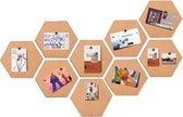Prikbord - muurschildering | pinnen frame | paneel voor kantoor, keuken, slaapkamer, café, huis, school, restaurant, café