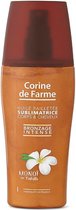 Corine de Farme bruining intense olie met glitter 150ml, sublieme huid en haar, parabenenvrij
