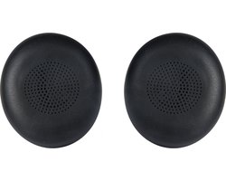 Somstyle Oorkussens Geschikt Voor Jabra Elite 45h & Evolve2 65 UC - Zacht Schuim - Eiwitleer - Zwart