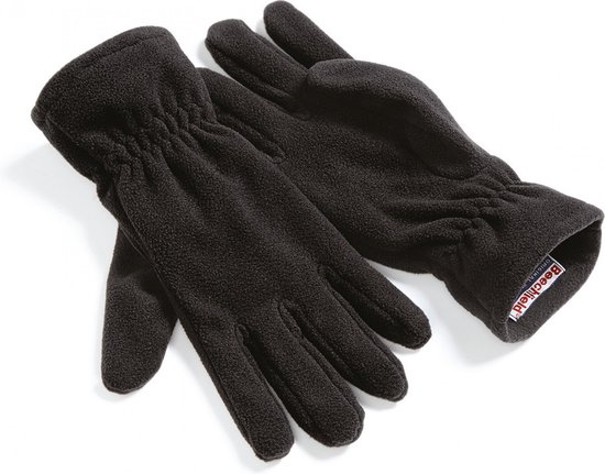 Handschoenen Unisex XL Beechfield Black 100% Polyester