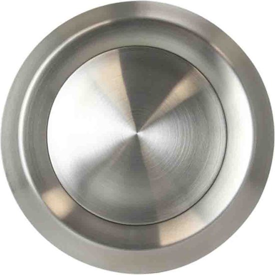Soupape de ventilation soufflage/évacuation DEC inox avec ressorts de serrage Ø 100 mm - DVI100