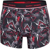 Happy Shorts 2-Pack Boxershorts Heren Met Graffiti Print - Maat L