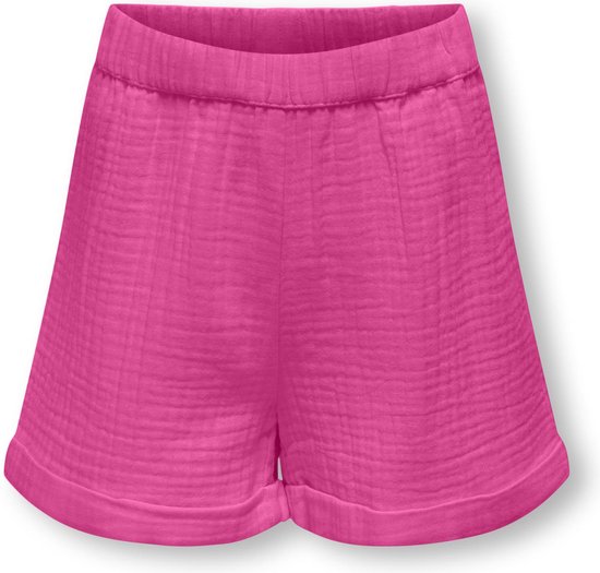 ONLY KOGTHYRA SHORTS WVN Pantalon Filles - Rose framboise - Taille 152