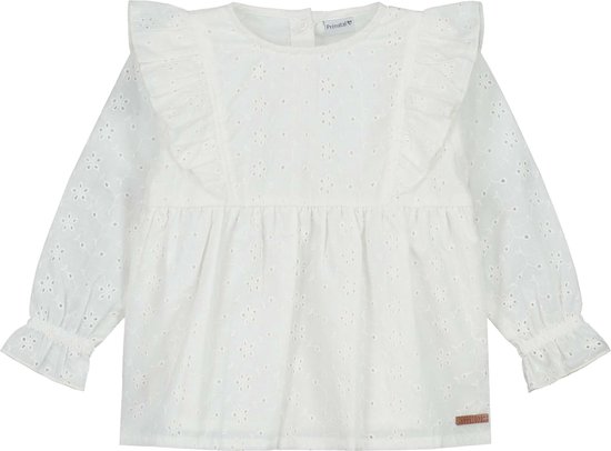 Prénatal peuter blouse - Meisjes - Dark Off-White