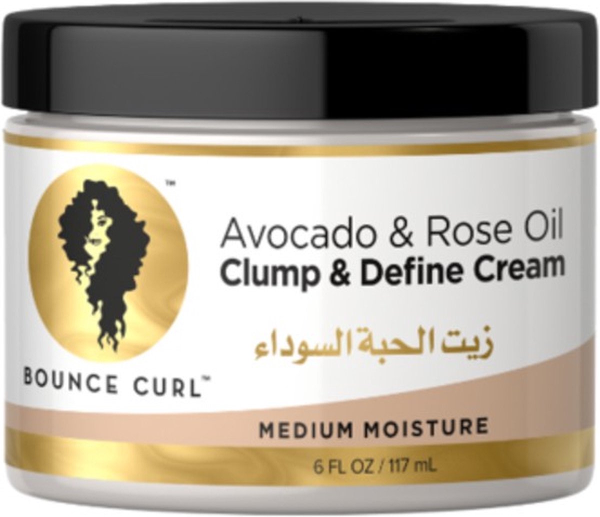 Bounce Curl Avocado & Rose oil Clump & Define Cream