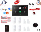 Draadloos/bedraad alarmsysteem met 7-inch touchscreen werkt met wifi en met spraakgestuurde apps. ST01B-20 wifi