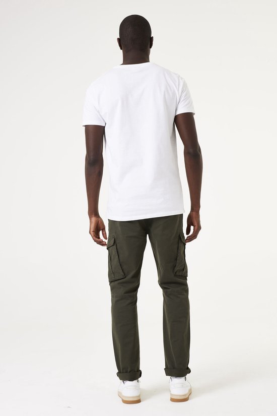 GARCIA Z1164 Heren Slim Fit Broek Groen - Maat W32 X L32