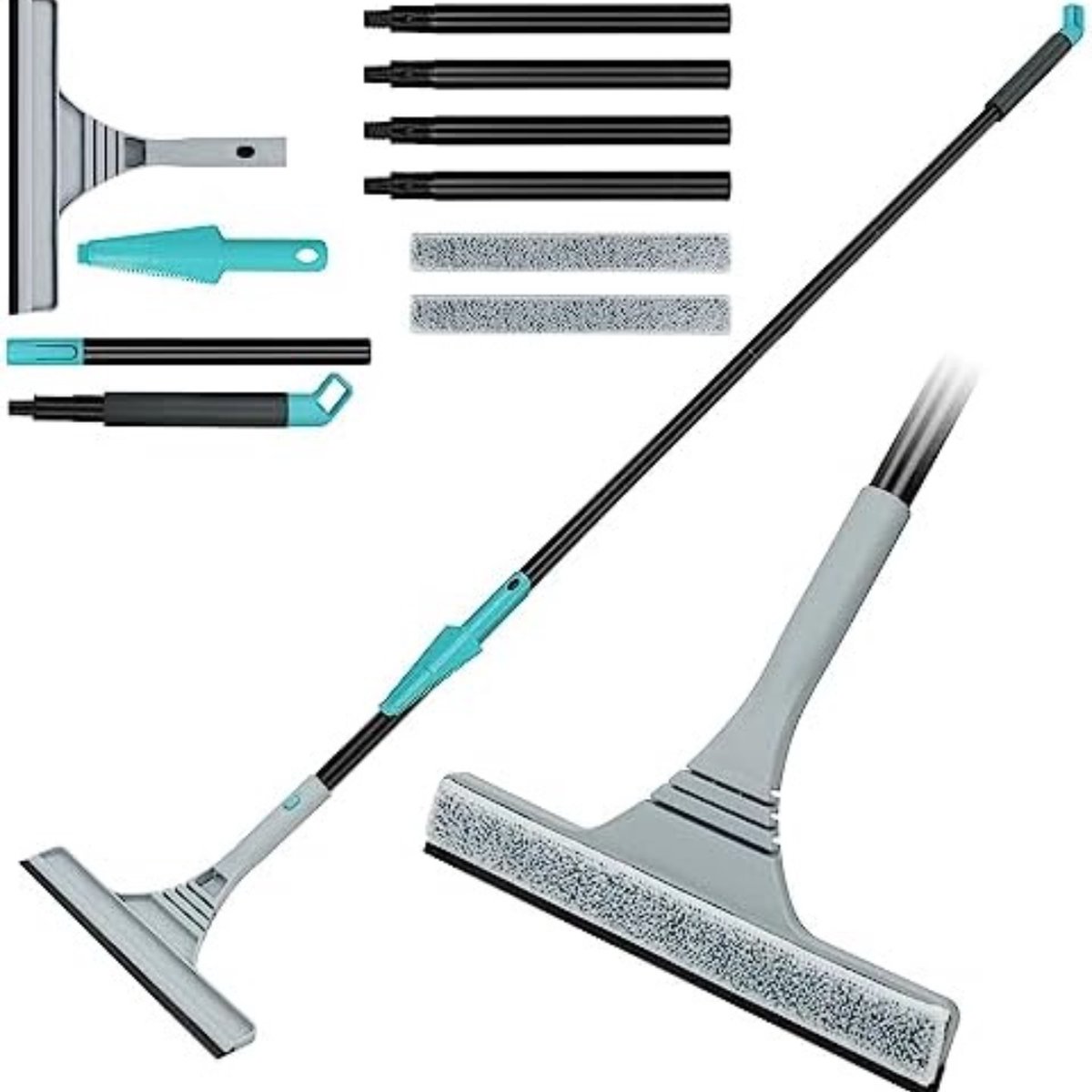 Goedkoopste Ramenwasser telescopisch - Ramenwasser met steel - Ramenwisser met telescoopsteel