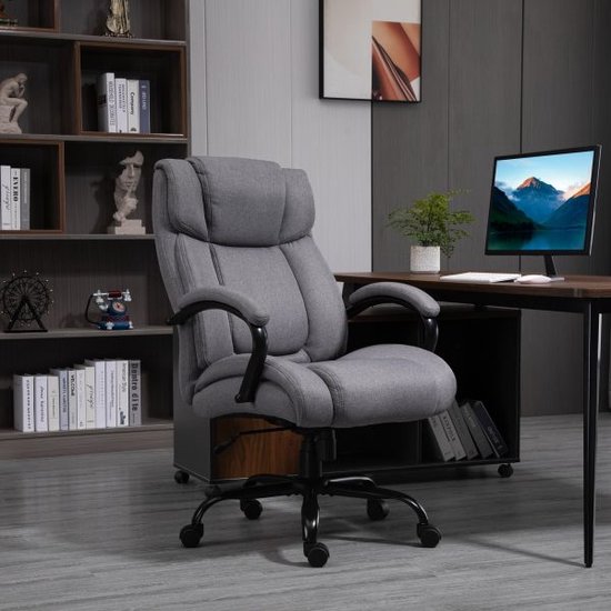Bureau stoel stoel stoel gaming stoel veegstoel wipfunctie dikke gewatteerde ergonomische ontlasting laadcapaciteit 220 kg
