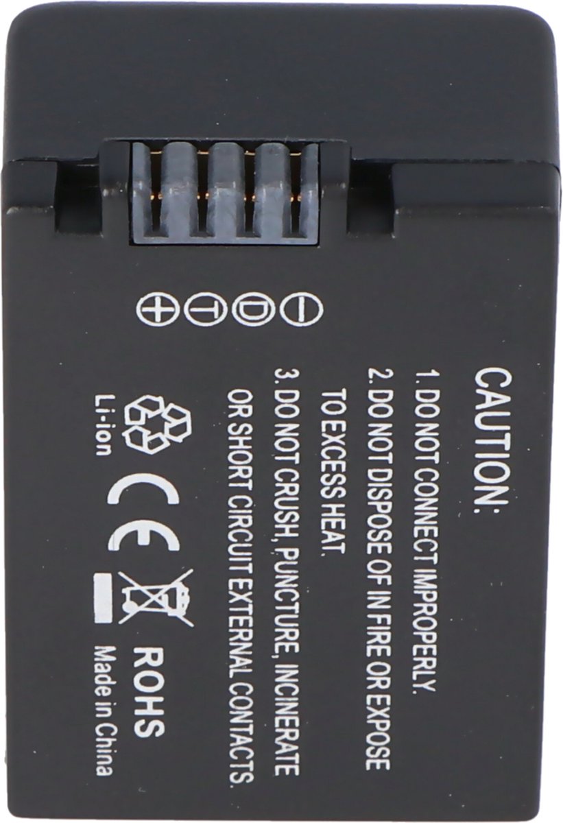 Panasonic DMW-BMB9 vervangende batterij van AccuCell geschikt voor DMC-FZ40, -FZ45, -FZ48