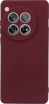 Coverup Colour TPU Back Cover - Geschikt voor OnePlus 12 Hoesje - Wine Red