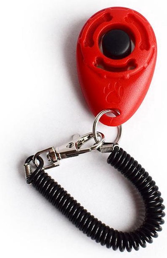 Finnacle - Click Klikken-Hond-Training Honden-Trainen-Met-Bevestiging - Rood