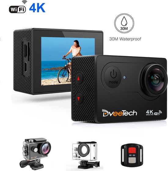 DveeTech Ultra HD (4K) Action Camera S4R