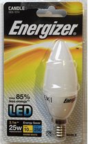 Energizer Kaars LED lamp 3.1w (=25watt) 2700K 250 lumen 12 STUKS