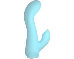 Cuties Mini Gspot Tarzan met Sterke Vibraties - 10 standen met Watervast Ontwerp en Oplaadbaar - 14 cm