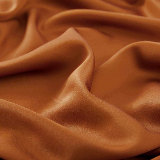Bamboebaas Surmatelas Premium en Bambou - Orange Amande - 180x200x18 cm