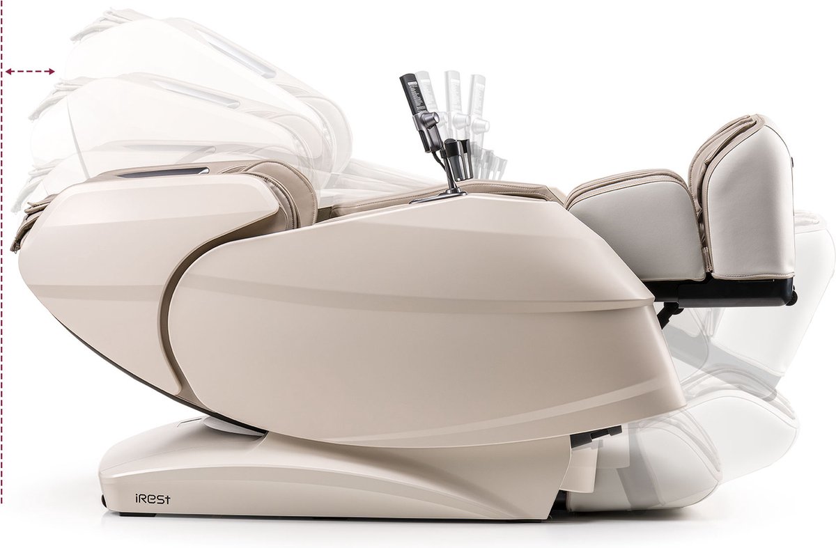 iRest Grandease A550 Massagestoel - Zwart-grafiet - afbeelding 2