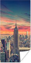 Poster New York - Manhattan - Empire State Building - 60x120 cm