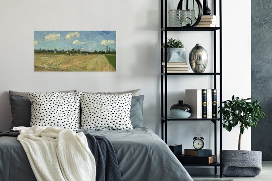 Affiche Champs labourés - Vincent van Gogh - 80x40 cm
