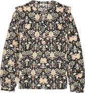 GARCIA Dames Blouse Zwart - Maat S