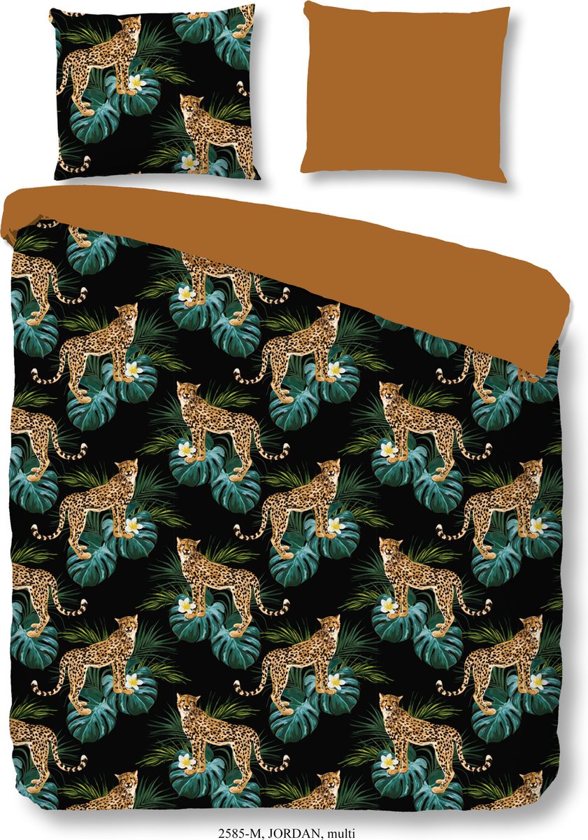 Pure Dekbedovertrek "luipaarden" - Multi - (240x200/220 cm) - Microfiber