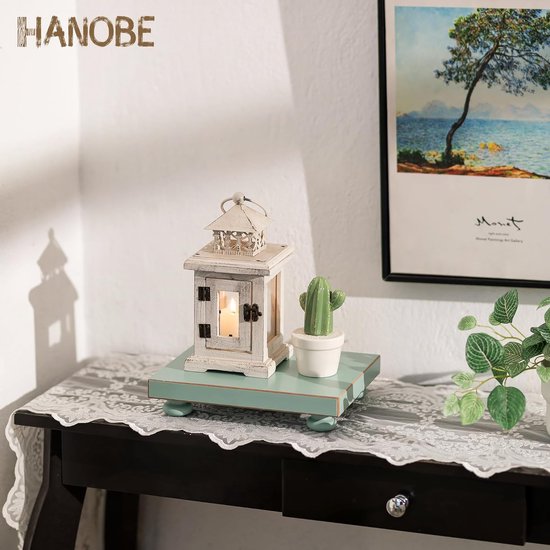 Books Tracker, leesteller voor plank, vintage rustiek met decoratief