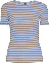 Pieces T-shirt Pcruka Ss Top Noos 17133839 Hydrangea Dames Maat - S