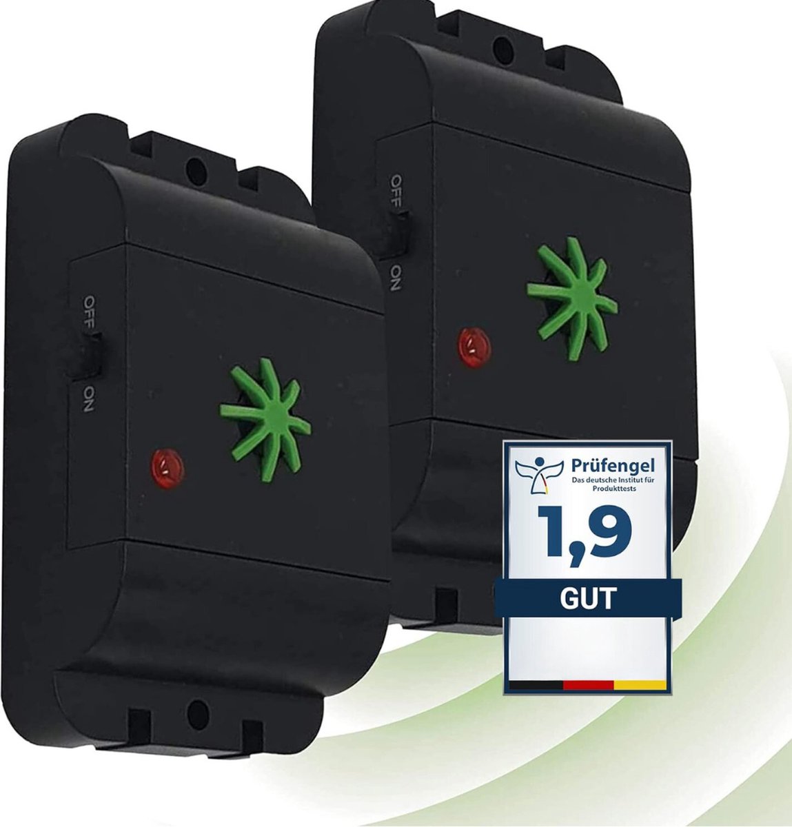Bol.com Equivera Kattenverjager op Zonneenergie - Kattenverjager - 100% Diervriendelijk - Tuin - Ultrasone Verjagers - Katten Ve... aanbieding