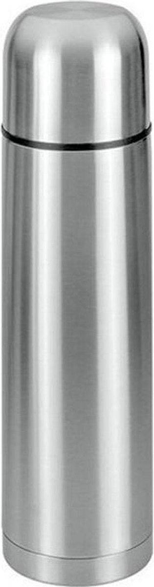Metaltex Cosmos - Thermosfles 0,75 liter met dop en klikmechanisme - RVS - Dubbelwandig