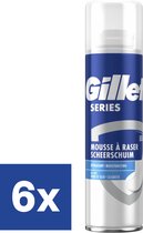 Gillette Verzorgende Scheerschuim - 6 x 250 ml
