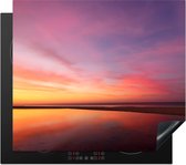 KitchenYeah® Inductie beschermer 59x51 cm - Zee - Kleuren - Zon - Kookplaataccessoires - Afdekplaat voor kookplaat - Inductiebeschermer - Inductiemat - Inductieplaat mat