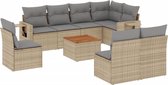 vidaXL-9-delige-Loungeset-met-kussens-poly-rattan-beige